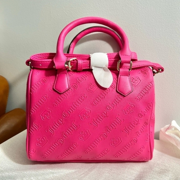 🔹️Juicy Couture 🔹️Not Your Babe Satchel Crossbody Hand Bag NWT - Picture 3 of 5